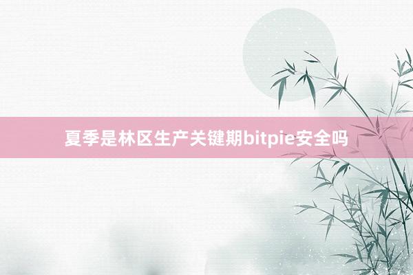 夏季是林区生产关键期bitpie安全吗