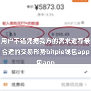 用户不错凭据我方的需求遴荐最合适的交易形势bitpie钱包app