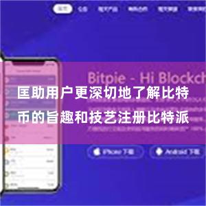 匡助用户更深切地了解比特币的旨趣和技艺注册比特派